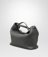 Bottega Veneta® NEW LIGHT GREY INTRECCIATO NAPPA BAG Bottega Veneta® NEW LIGHT GREY INTRECCIATO NAPPA BAG