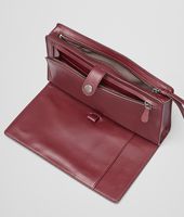 Bottega Veneta® Aubergine Intrecciato Light Calf Continental Wallet Bottega Veneta® Aubergine Intrecciato Light Calf Continental Wallet