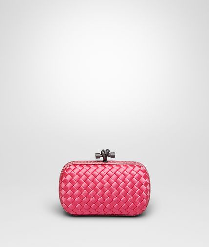 BOTTEGA VENETA - Rosa Shock Intreccio Impero Ayers Knot