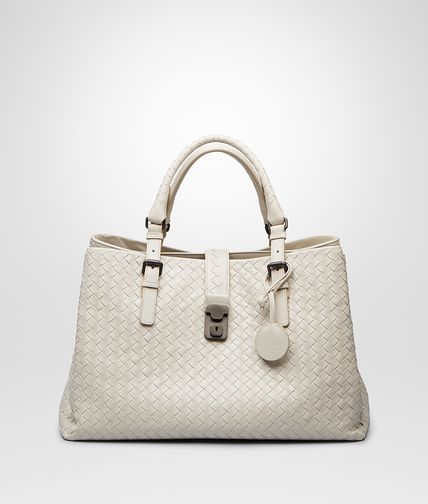 BOTTEGA VENETA - MIST Intrecciato Light Calf ROMA BAG
