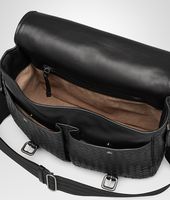 Bottega Veneta® Nero Intrecciato Nappa Gardena Bag Bottega Veneta® Nero Intrecciato Nappa Gardena Bag