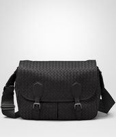 Bottega Veneta® Nero Intrecciato Nappa Gardena Bag Bottega Veneta® Nero Intrecciato Nappa Gardena Bag