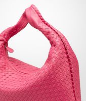 Bottega Veneta® VENETA LARGE ROSA SHOCK IN NAPPA INTRECCIATA Bottega Veneta® VENETA LARGE ROSA SHOCK IN NAPPA INTRECCIATA