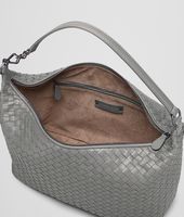 Bottega Veneta® NEW LIGHT GREY INTRECCIATO NAPPA BAG Bottega Veneta® NEW LIGHT GREY INTRECCIATO NAPPA BAG