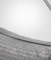 Bottega Veneta® NEW LIGHT GREY INTRECCIATO NAPPA BAG Bottega Veneta® NEW LIGHT GREY INTRECCIATO NAPPA BAG