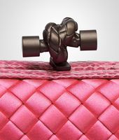 Bottega Veneta® ROSA SHOCK INTRECCIO IMPERO AYERS STRETCH KNOT Bottega Veneta® ROSA SHOCK INTRECCIO IMPERO AYERS STRETCH KNOT