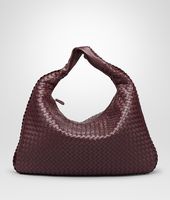 Bottega Veneta® AUBERGINE INTRECCIATO NAPPA Large Veneta Bottega Veneta® AUBERGINE INTRECCIATO NAPPA Large Veneta