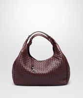 Bottega Veneta® AUBERGINE INTRECCIATO NAPPA CAMPANA BAG Bottega Veneta® AUBERGINE INTRECCIATO NAPPA CAMPANA BAG