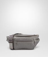 Bottega Veneta® GÜRTELTASCHE AUS LEICHTEM KALBSLEDER NEW LIGHT GREY Bottega Veneta® GÜRTELTASCHE AUS LEICHTEM KALBSLEDER NEW LIGHT GREY