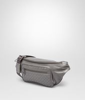 Bottega Veneta® GÜRTELTASCHE AUS LEICHTEM KALBSLEDER NEW LIGHT GREY Bottega Veneta® GÜRTELTASCHE AUS LEICHTEM KALBSLEDER NEW LIGHT GREY