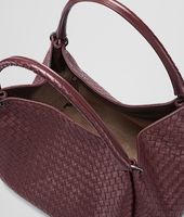 Bottega Veneta® AUBERGINE INTRECCIATO NAPPA PARACHUTE BAG Bottega Veneta® AUBERGINE INTRECCIATO NAPPA PARACHUTE BAG