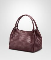 Bottega Veneta® AUBERGINE INTRECCIATO NAPPA PARACHUTE BAG Bottega Veneta® AUBERGINE INTRECCIATO NAPPA PARACHUTE BAG