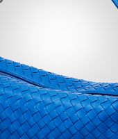 Bottega Veneta® SIGNAL BLUE INTRECCIATO NAPPA BAG Bottega Veneta® SIGNAL BLUE INTRECCIATO NAPPA BAG