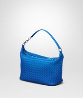 Bottega Veneta® SIGNAL BLUE INTRECCIATO NAPPA BAG Bottega Veneta® SIGNAL BLUE INTRECCIATO NAPPA BAG