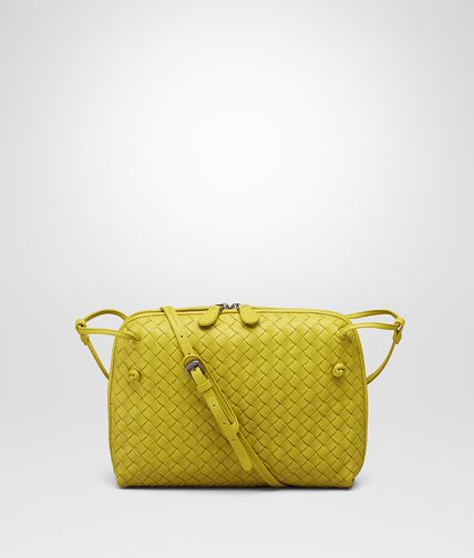 BOTTEGA VENETA - NEW CHARTREUSE INTRECCIATO NAPPA MESSENGER BAG