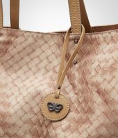 Bottega Veneta® SAND INTRECCIOLUSION TOTE BAG Bottega Veneta® SAND INTRECCIOLUSION TOTE BAG