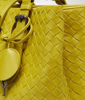 Bottega Veneta® BORSA ROMA NEW CHARTREUSE IN LIGHT CALF INTRECCIATO Bottega Veneta® BORSA ROMA NEW CHARTREUSE IN LIGHT CALF INTRECCIATO