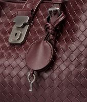 Bottega Veneta® AUBERGINE Intrecciato Light Calf ROMA BAG Bottega Veneta® AUBERGINE Intrecciato Light Calf ROMA BAG