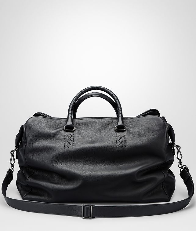 BOTTEGA VENETA Nero Drap Calf Duffel bag Duffel Bag U fp