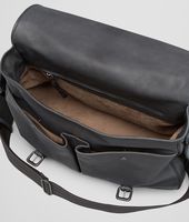 Bottega Veneta® NEW DARK GREY PONY WAXED LEATHER GARDENA BAG Bottega Veneta® NEW DARK GREY PONY WAXED LEATHER GARDENA BAG