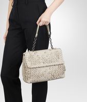 Bottega Veneta® OLIMPIA TASCHE MIT INTRECCIO TOBU MIST Bottega Veneta® OLIMPIA TASCHE MIT INTRECCIO TOBU MIST