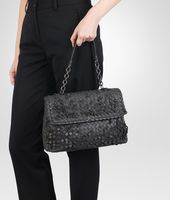 Bottega Veneta® Ardoise Intreccio Tobu Olimpia Bag Bottega Veneta® Ardoise Intreccio Tobu Olimpia Bag