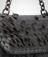 Bottega Veneta® Ardoise Intreccio Tobu Olimpia Bag Bottega Veneta® Ardoise Intreccio Tobu Olimpia Bag