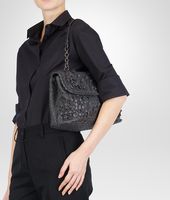Bottega Veneta® Ardoise Intreccio Tobu Olimpia Bag Bottega Veneta® Ardoise Intreccio Tobu Olimpia Bag