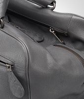 Bottega Veneta® BRERA TASCHE AUS MADRAS HERITAGE UND PONY-DETAILS MEDIUM GREY Bottega Veneta® BRERA TASCHE AUS MADRAS HERITAGE UND PONY-DETAILS MEDIUM GREY