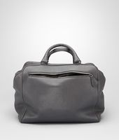 Bottega Veneta® BRERA TASCHE AUS MADRAS HERITAGE UND PONY-DETAILS MEDIUM GREY Bottega Veneta® BRERA TASCHE AUS MADRAS HERITAGE UND PONY-DETAILS MEDIUM GREY