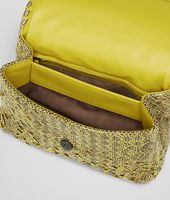 Bottega Veneta® New Chartreuse Intreccio Tobu Ayers Olimpia Bag Bottega Veneta® New Chartreuse Intreccio Tobu Ayers Olimpia Bag