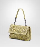 Bottega Veneta® New Chartreuse Intreccio Tobu Ayers Olimpia Bag Bottega Veneta® New Chartreuse Intreccio Tobu Ayers Olimpia Bag