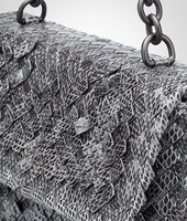 Bottega Veneta® New Light Grey Intreccio Tobu Ayers Olimpia Bag Bottega Veneta® New Light Grey Intreccio Tobu Ayers Olimpia Bag
