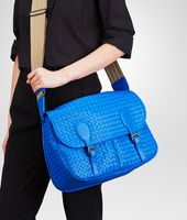 Bottega Veneta® Signal Blue Intrecciato Nappa Gardena Bag Bottega Veneta® Signal Blue Intrecciato Nappa Gardena Bag
