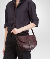 Bottega Veneta® AUBERGINE INTRECCIATO NAPPA BAG Bottega Veneta® AUBERGINE INTRECCIATO NAPPA BAG