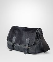Bottega Veneta® GARDENA TASCHE AUS PONY UND MADRAS HERITAGE TOURMALINE UND PRUSSE Bottega Veneta® GARDENA TASCHE AUS PONY UND MADRAS HERITAGE TOURMALINE UND PRUSSE
