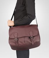 Bottega Veneta® Aubergine Nero Buffalo Leather Metal Gardena Bag Bottega Veneta® Aubergine Nero Buffalo Leather Metal Gardena Bag