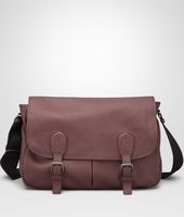 Bottega Veneta® Aubergine Nero Buffalo Leather Metal Gardena Bag Bottega Veneta® Aubergine Nero Buffalo Leather Metal Gardena Bag