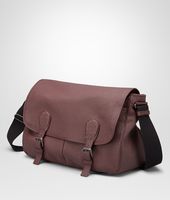 Bottega Veneta® Aubergine Nero Buffalo Leather Metal Gardena Bag Bottega Veneta® Aubergine Nero Buffalo Leather Metal Gardena Bag