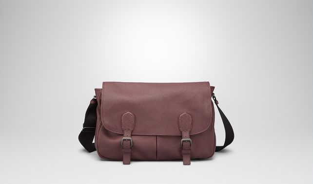 BOTTEGA VENETA - Aubergine Nero Buffalo Leather Metal Gardena Bag