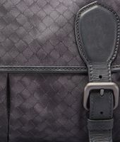 Bottega Veneta® New Dark Grey Intrecciolusion Gardena Bag Bottega Veneta® New Dark Grey Intrecciolusion Gardena Bag