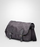 Bottega Veneta® New Dark Grey Intrecciolusion Gardena Bag Bottega Veneta® New Dark Grey Intrecciolusion Gardena Bag