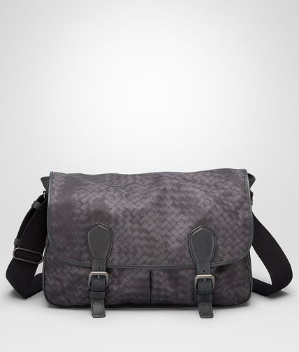 BOTTEGA VENETA - GARDENA TASCHE MIT INTRECCIOLUSION NEW DARK GREY