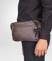 Bottega Veneta® Moro Nero Light Calf Belt Bag Bottega Veneta® Moro Nero Light Calf Belt Bag