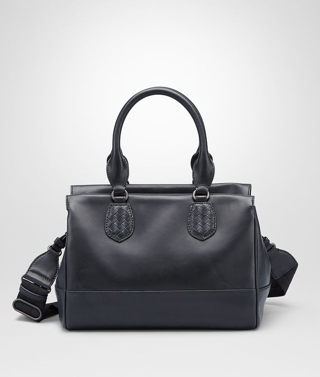 BOTTEGA VENETA NERO NEW CALF DUCALE BAG Top Handle Bag D fp