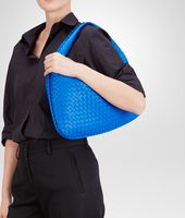 Bottega Veneta® SIGNAL BLUE INTRECCIATO NAPPA VENETA Bottega Veneta® SIGNAL BLUE INTRECCIATO NAPPA VENETA