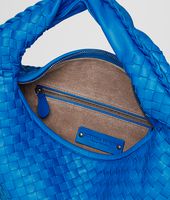 Bottega Veneta® SIGNAL BLUE INTRECCIATO NAPPA VENETA Bottega Veneta® SIGNAL BLUE INTRECCIATO NAPPA VENETA