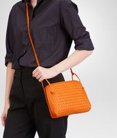Bottega Veneta® Sun Intrecciato Nappa Messenger Bag Bottega Veneta® Sun Intrecciato Nappa Messenger Bag