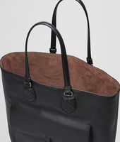Bottega Veneta® Nero Drap Calf Tote Bag Bottega Veneta® Nero Drap Calf Tote Bag