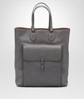 Bottega Veneta® SHOPPER AUS FEINEM KALBSLEDER NEW LIGHT GREY Bottega Veneta® SHOPPER AUS FEINEM KALBSLEDER NEW LIGHT GREY